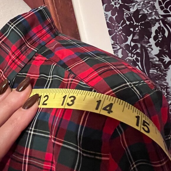 Ralph Lauren‎ red plaid long sleeve button down shirt size L Boys - Picture 8 of 11